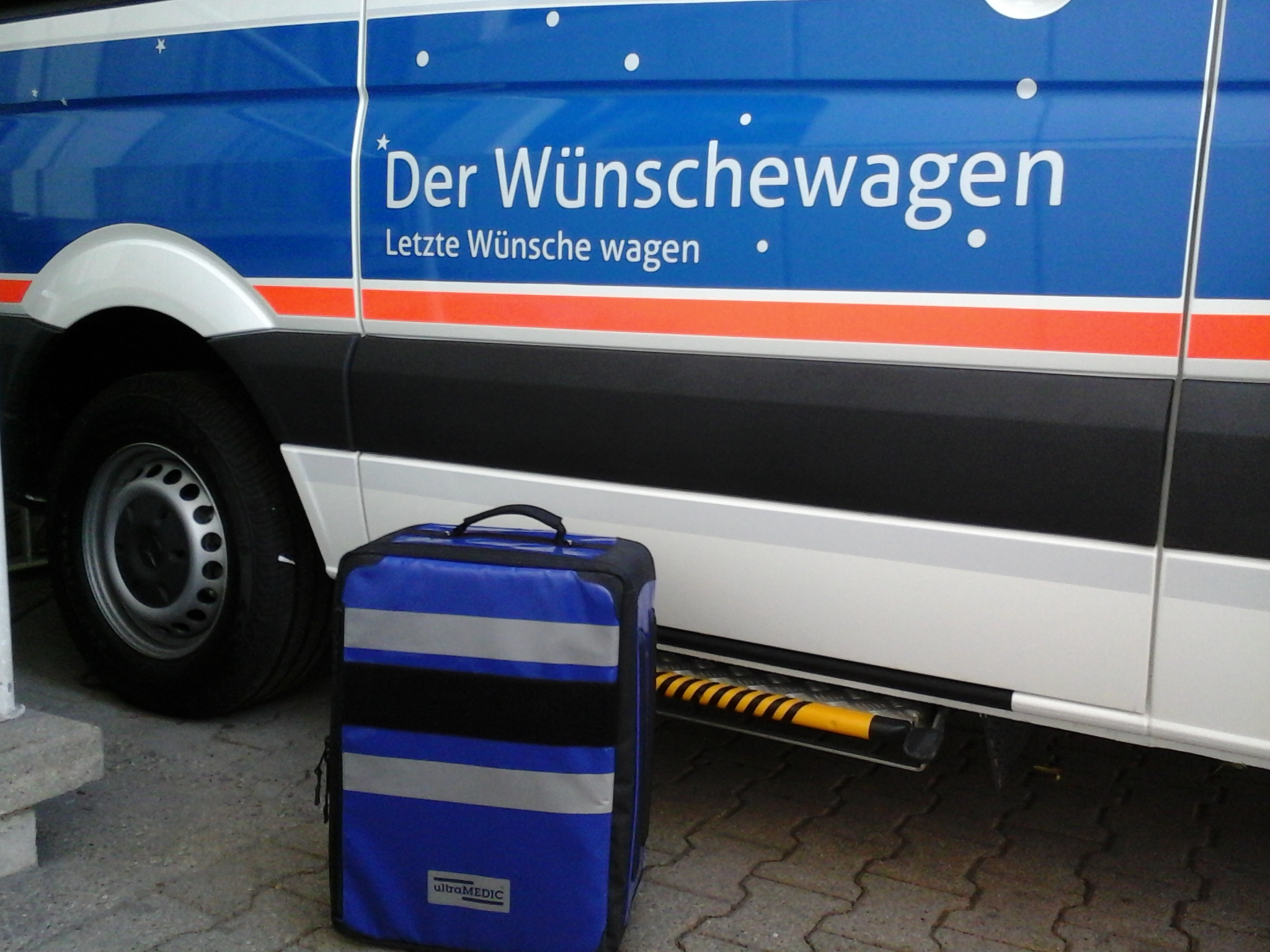 Kreisvorsitzender Holger Scharff: „Der Wünschewagen kommt und will helfen letzte Wünsche zu wagen“